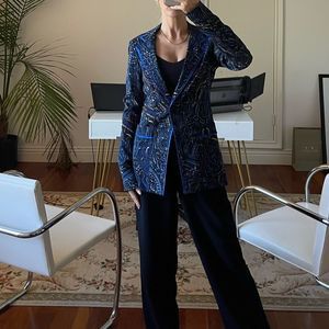 Nanette Lepore geographic blazer